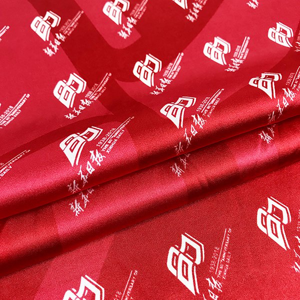 滌綸段面絲巾-單面單色印刷