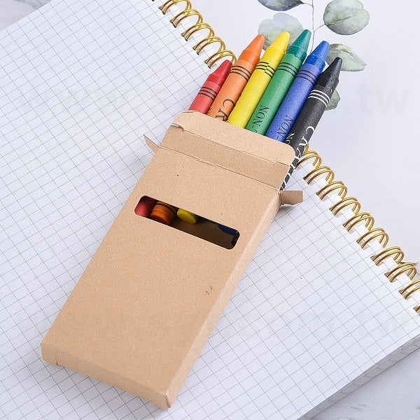 兒童繪畫6色蠟筆組