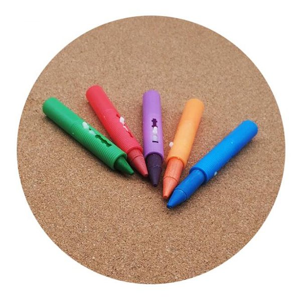 安全伸縮式水溶性蠟筆