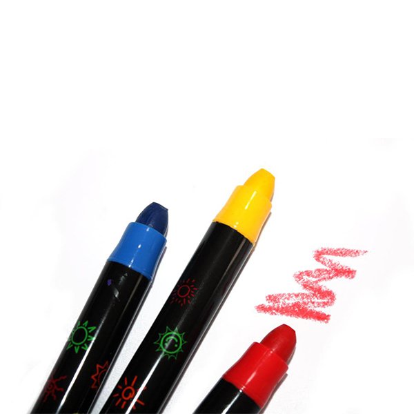 兒童可擦拭8色蠟筆組