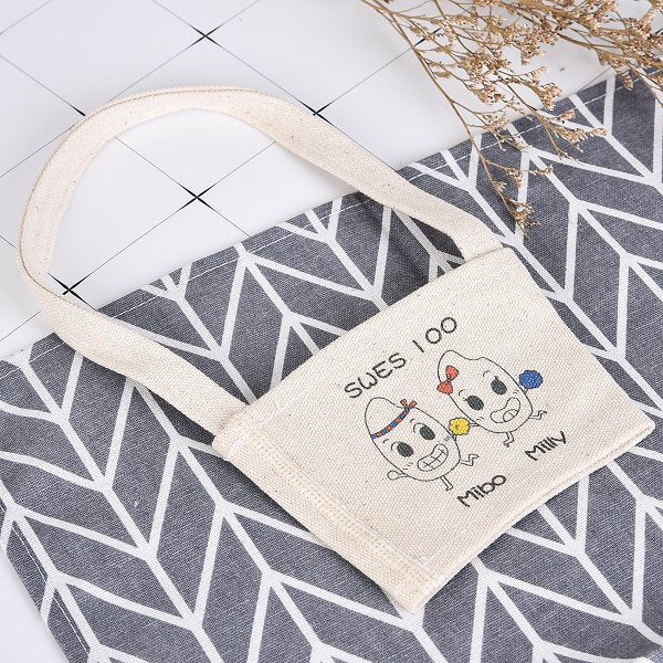 帆布杯套手提飲料杯套