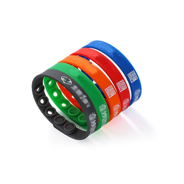 扣式矽膠運動手環