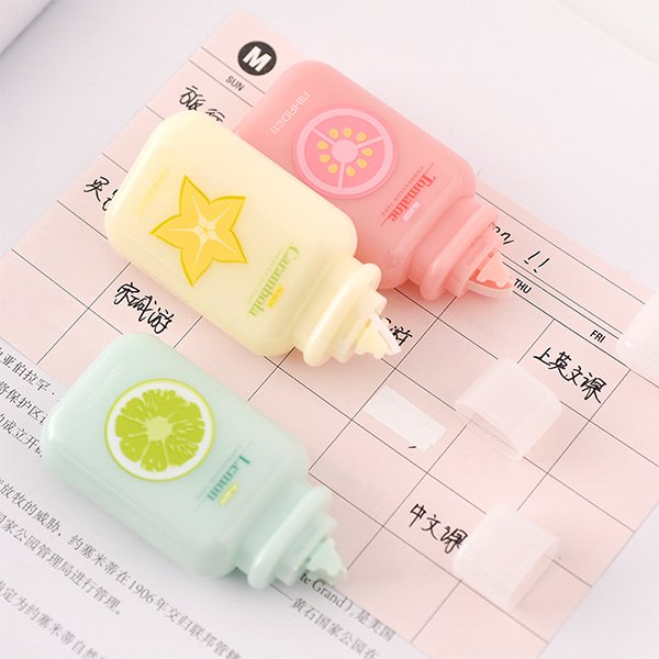 0.5cm馬卡龍色系水果立可帶