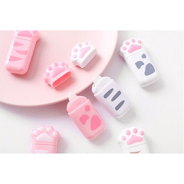 0.5cm貓爪造型立可帶-6米PS修正帶