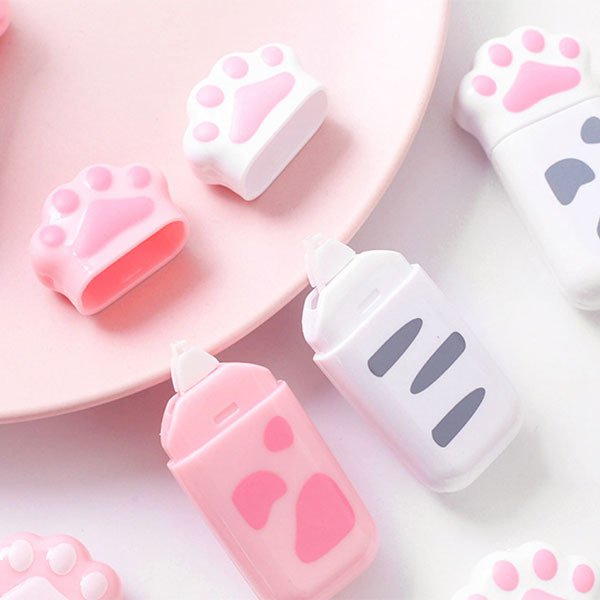 0.5cm貓爪造型立可帶-6米PS修正帶