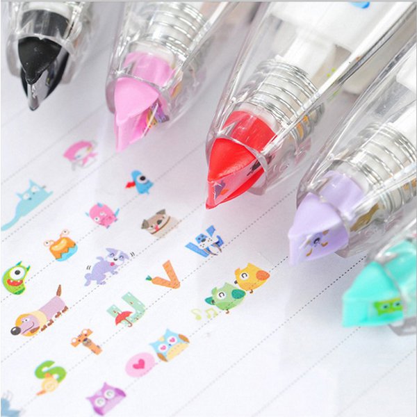 0.6cm創意圖案立可帶