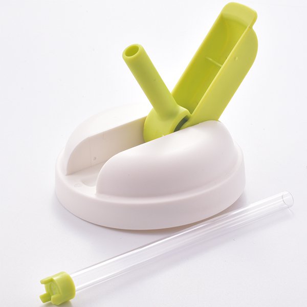 雙層掀蓋式吸管杯