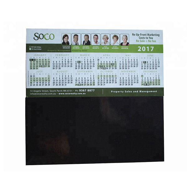 廣告訂製日曆磁鐵
