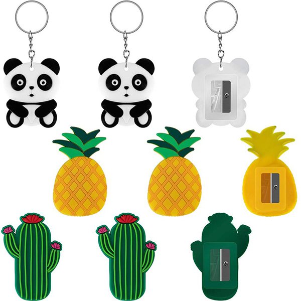 卡通造型鑰匙圈削鉛筆機