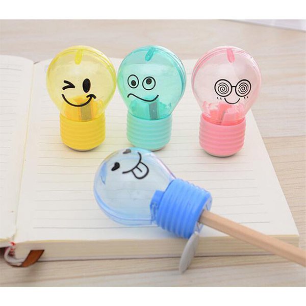 燈泡造型削鉛筆機-塑膠削鉛筆器