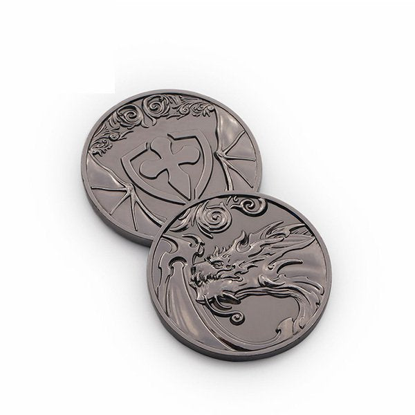 黑鎳銅龍紀念硬幣