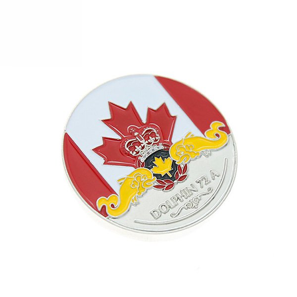 圓形彩色定制金屬紀念幣