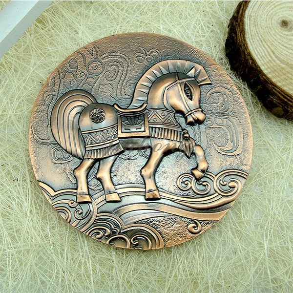 3D仿古董金屬紀念幣