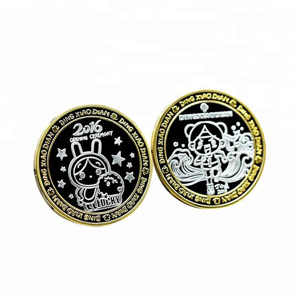 定制雙色金屬紀念硬幣