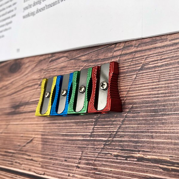 電鍍質感削鉛筆機-鋁製削鉛筆器