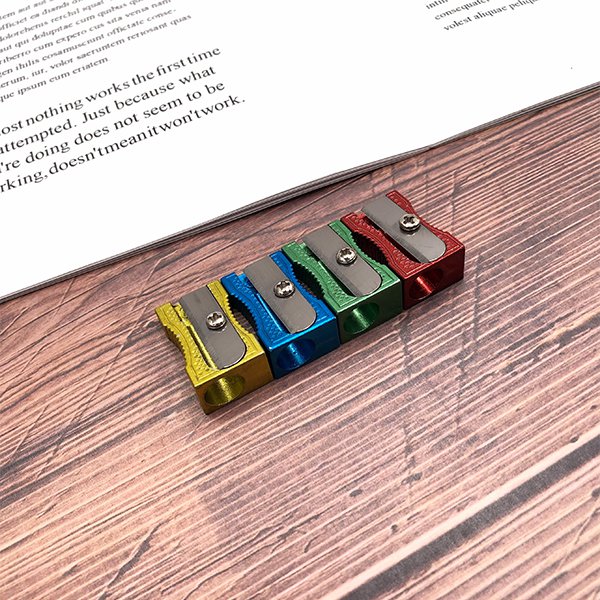 電鍍質感削鉛筆機-鋁製削鉛筆器