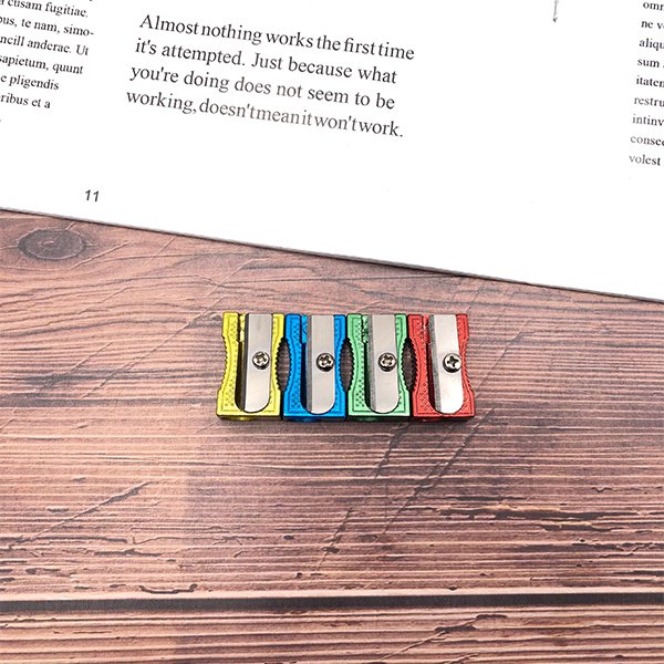 電鍍質感削鉛筆機-鋁製削鉛筆器