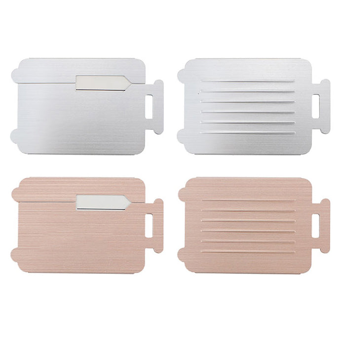 0804096-商務鋁合金拉杆箱造型行李牌