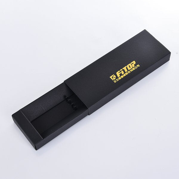 無開窗黑卡紙抽屜盒