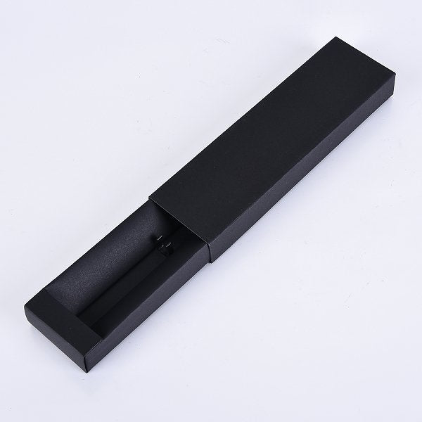 無開窗黑卡紙抽屜盒