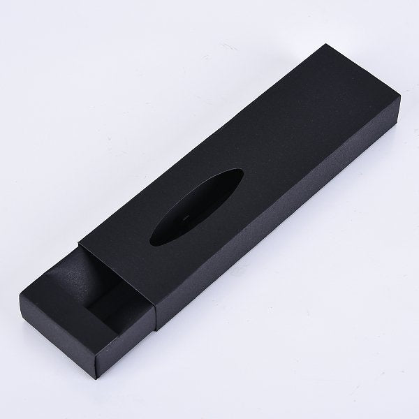 開窗黑卡紙抽屜盒