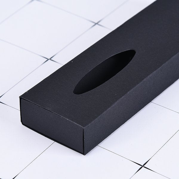 開窗黑卡紙抽屜盒