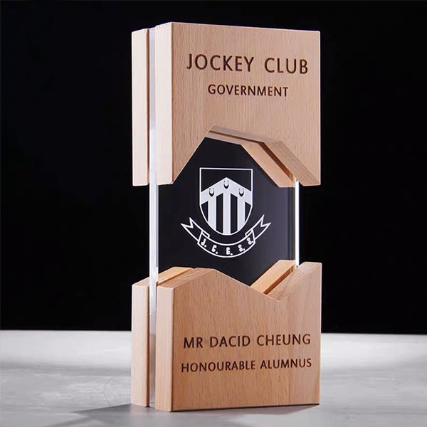 木底雕刻水晶獎杯