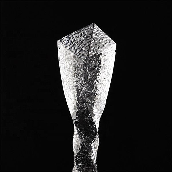 螺旋設計水晶獎牌