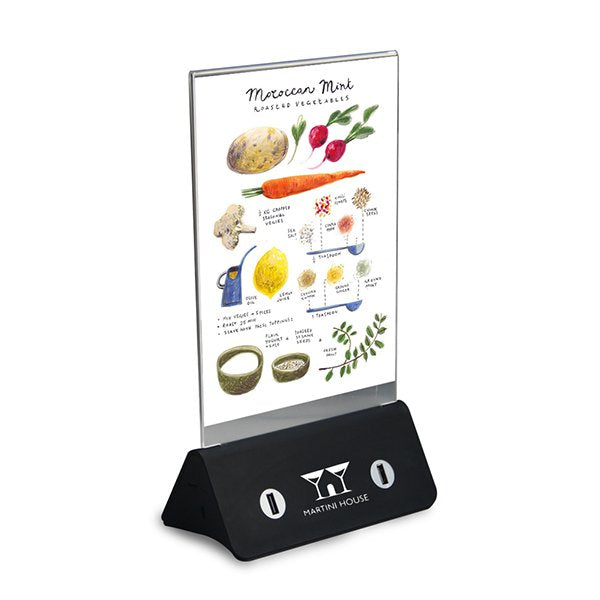 LED行動電源廣告展示桌牌