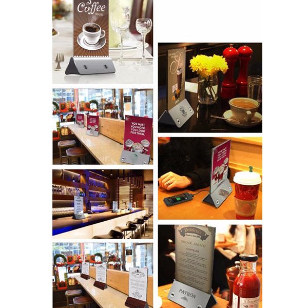 LED行動電源廣告展示桌牌