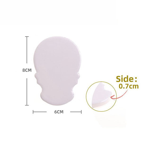 骷魯頭造型陶瓷磁鐵