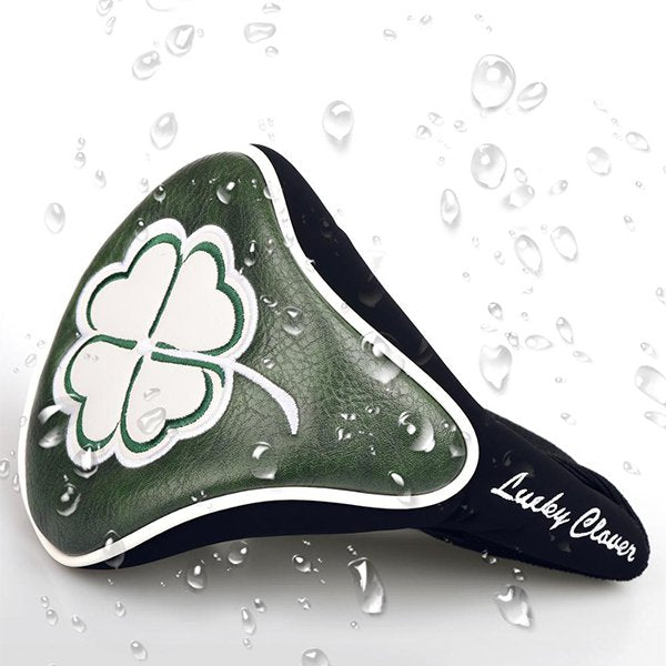 刺繡PU皮革高爾夫球桿頭套