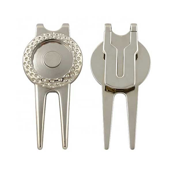 電鍍高爾夫果嶺叉-金屬高爾夫球插