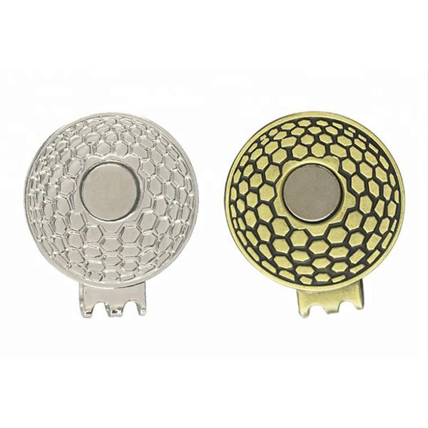 質感金屬高爾夫帽夾