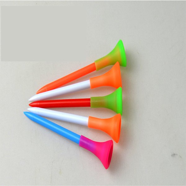 彩色輕巧塑膠高爾夫球托