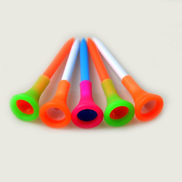 彩色輕巧塑膠高爾夫球托