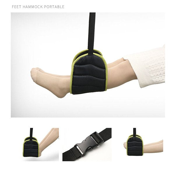 抬腳吊床飛機腳墊-可調節長度