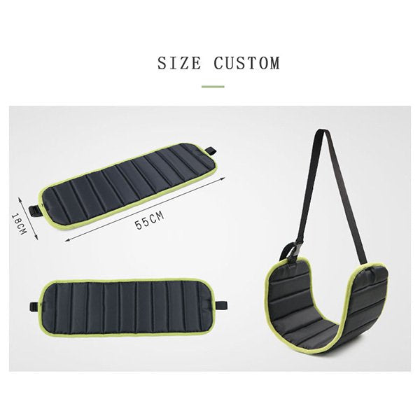 抬腳吊床飛機腳墊-可調節長度