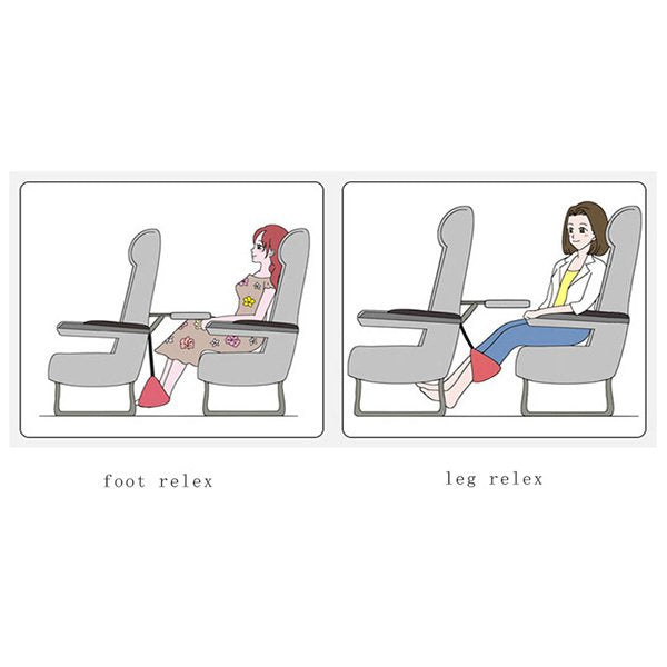 抬腳吊床飛機腳墊-可調節長度