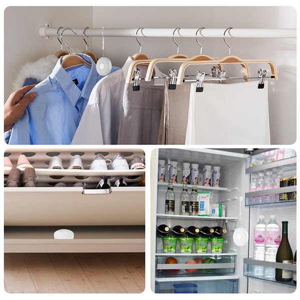 USB負離子空氣清淨器-ABS圓型