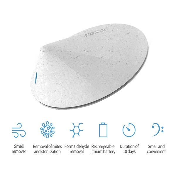 USB負離子空氣清淨器-ABS圓錐型