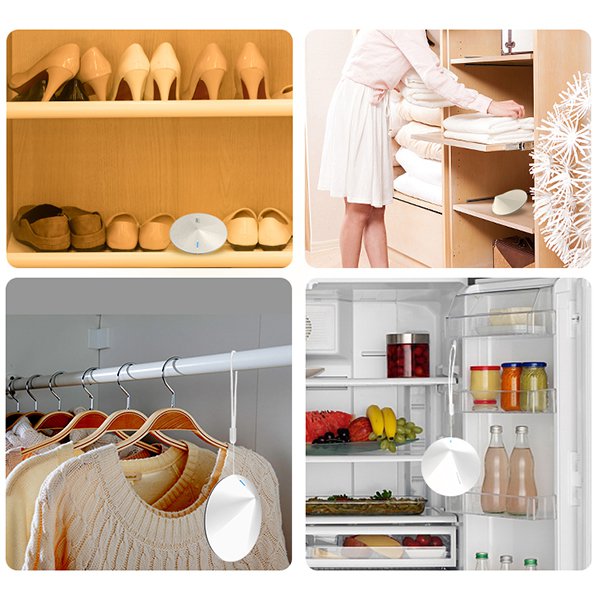 USB負離子空氣清淨器-ABS圓錐型