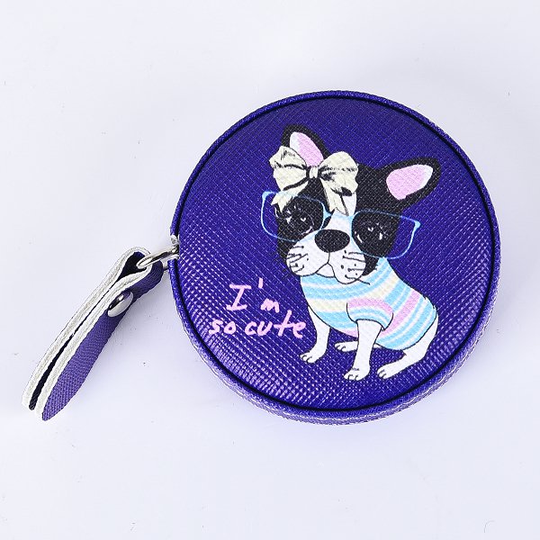 可愛法鬥皮製捲尺