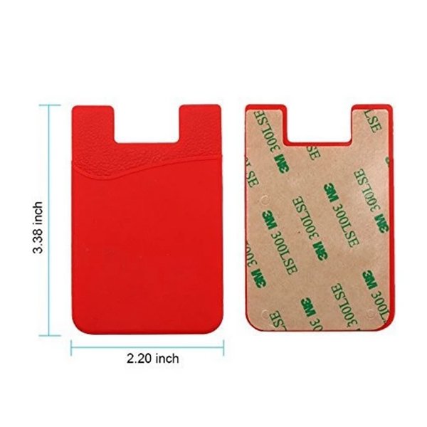 純色印刷矽膠手機背貼