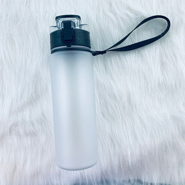 磨砂按壓式運動水瓶