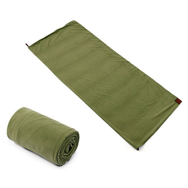 單人輕便戶外睡袋-尼龍+棉睡袋