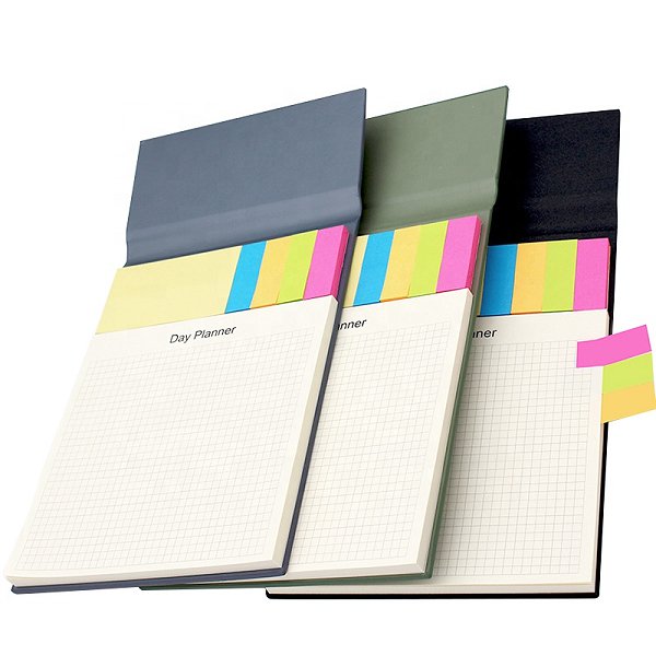 2合1便攜式PU便利貼套組