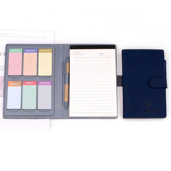 3合1多功能兩折磁吸便利貼套組