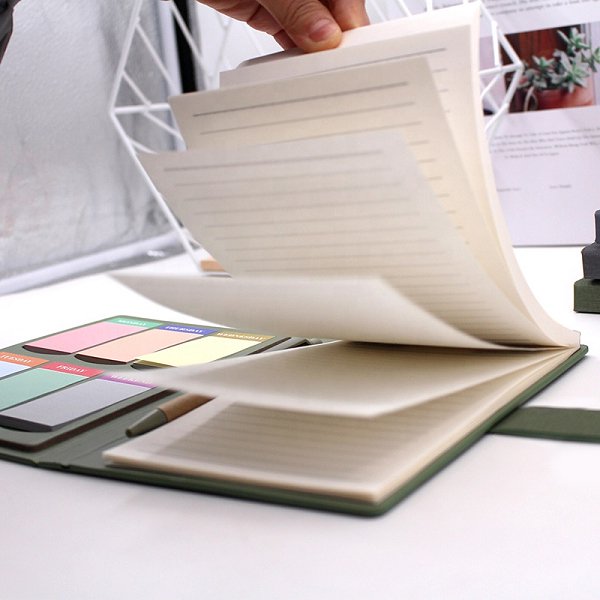 3合1多功能兩折磁吸便利貼套組