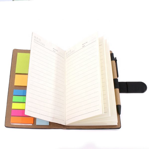 4合1高質感兩折磁吸便利貼套組